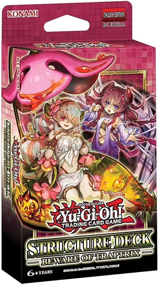 sticky Yu-Gi-Oh! Structure Deck: Beware Of Traptrix gyűjtői kártya