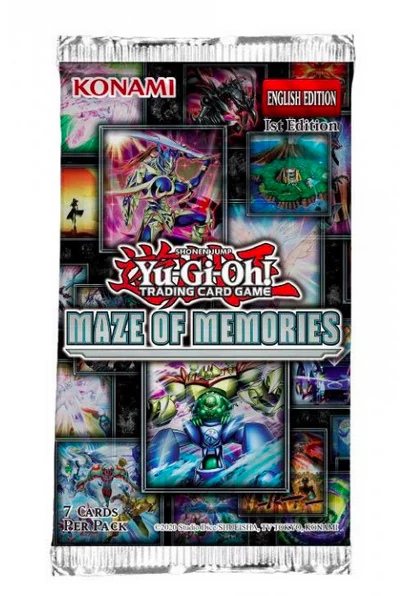 sticky Yu-Gi-Oh! Maze of Memories gyűjtői kártya
