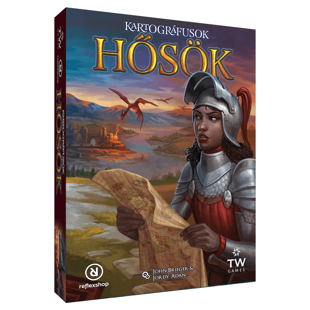 sticky Kartográfusok - Hősök társasjáték