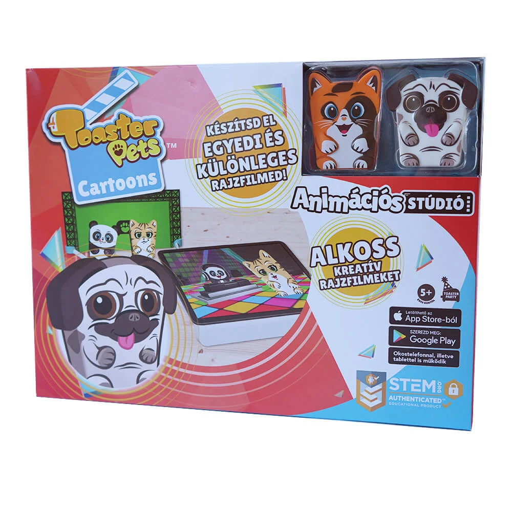 sticky Toaster Pets rajzfilmkészítő stúdió szett