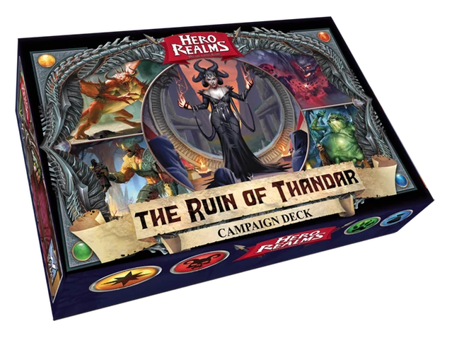 sticky Hero Realms Ruin of Thandar társasjáték, angol nyelvű