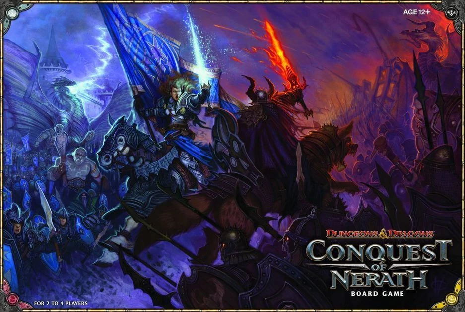 sticky Dungeons and Dragons Conquest of Nerath társasjáték, angol nyelvű