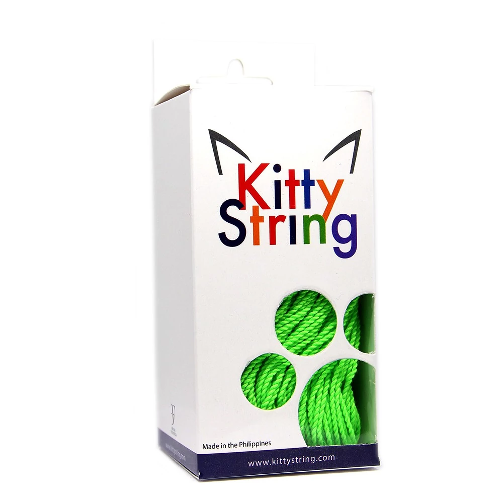 sticky Kitty String yo-yo zsinór, normál, neon zöld