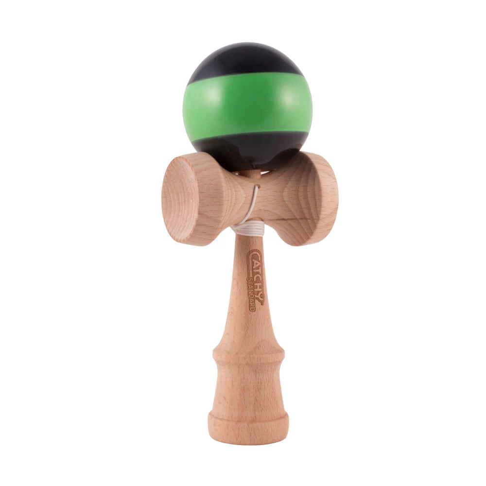 sticky YoyoFactory Catchy Standard Kendama zöld/fekete