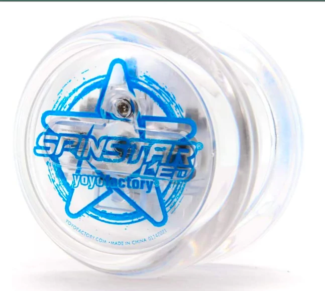 sticky YoYoFactory Spinstar LED kék yo-yo