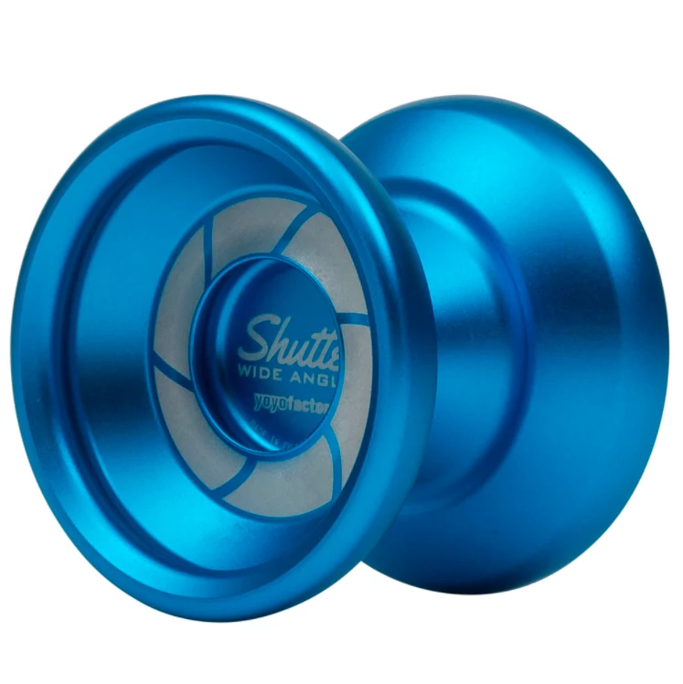 sticky YoYoFactory Shutter Wide Angle yo-yo, Aqua