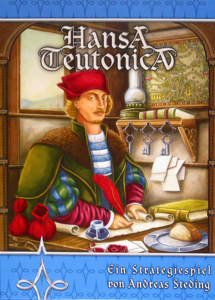 sticky Hansa Teutonica társasjáték, angol nyelvű