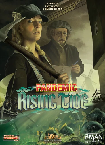 sticky Pandemic: Rising Tide társasjáték, angol nyelvű