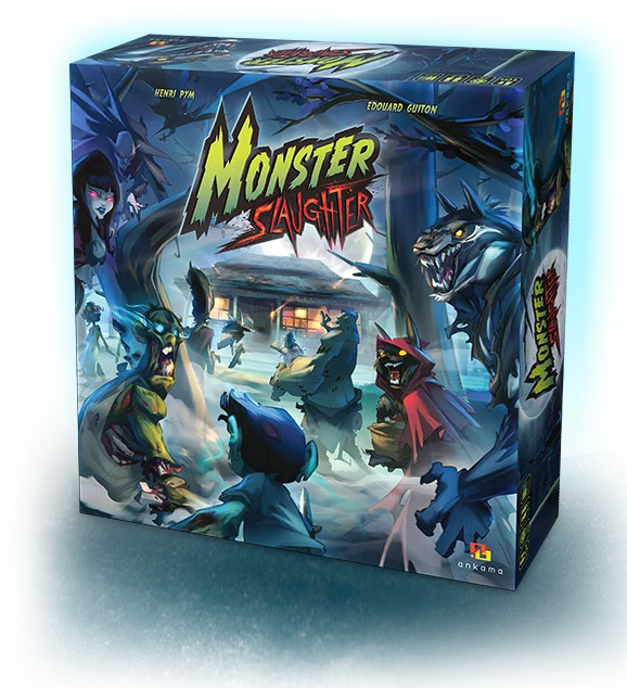 sticky Monster Slaughter - társasjáték, angol nyelvű