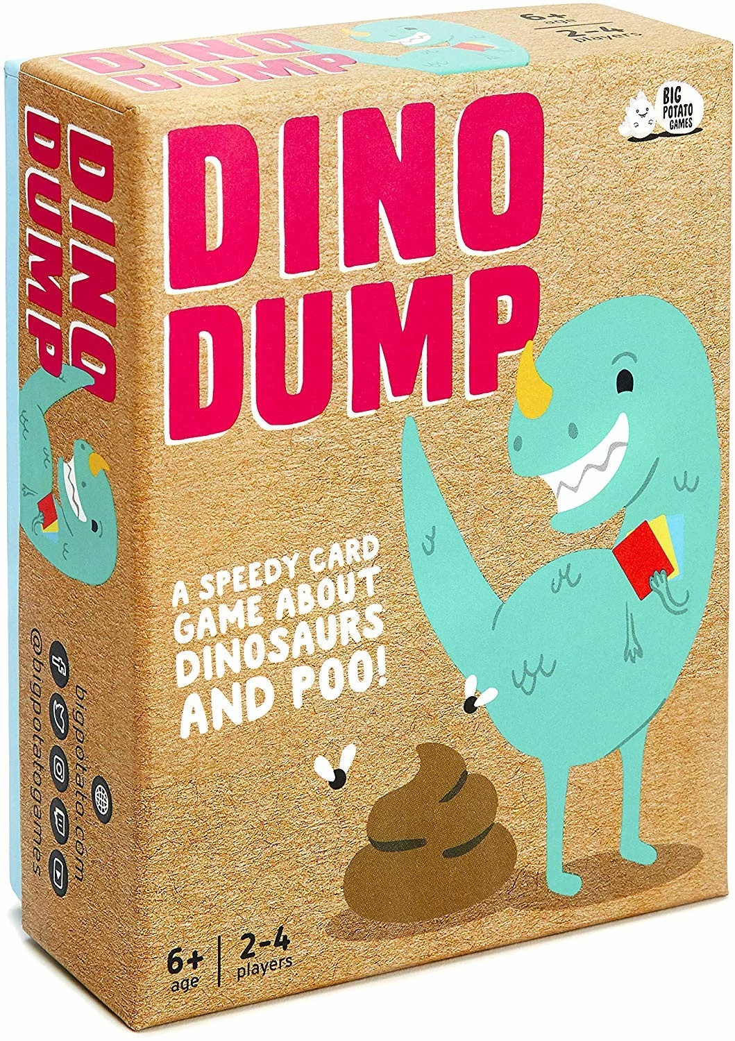 sticky Dino Dump Mini társasjáték, angol