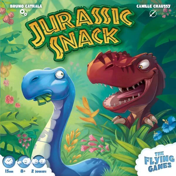 sticky Jurassic Snack társasjáték, angol nyelvű