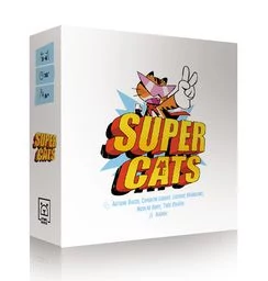 sticky Super Cats társasjáték, angol nyelvű