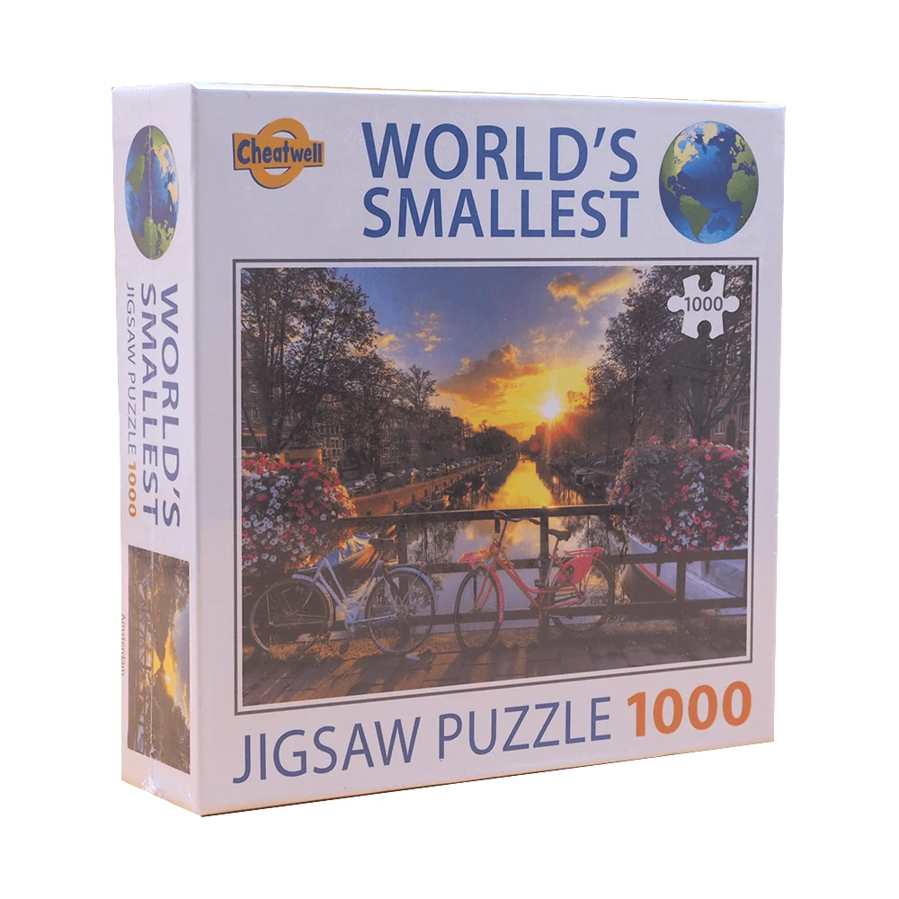 sticky A világ legkisebb kirakósa - Amsterdam puzzle, 1000 db-os