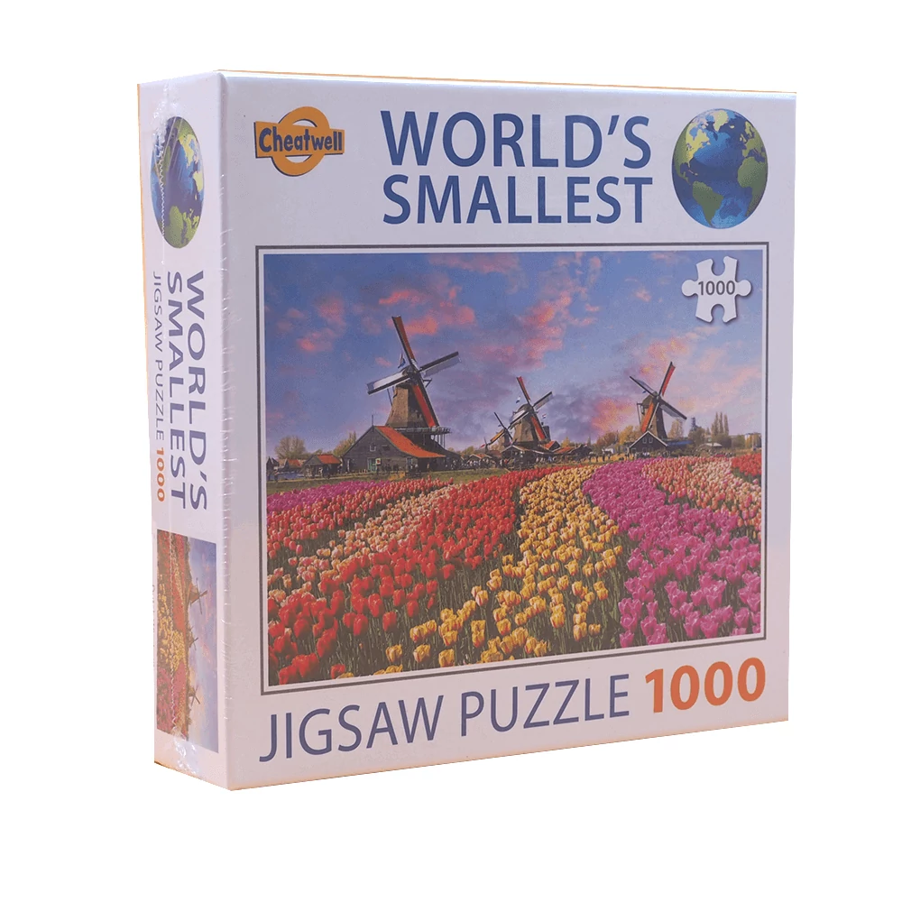 sticky A világ legkisebb kirakósa - Holland Szélmalom puzzle, 1000 db-os