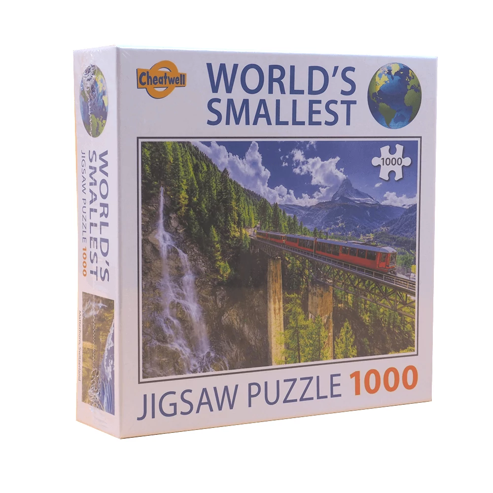 sticky A világ legkisebb kirakósa - Matterhorn puzzle, 1000 db-os