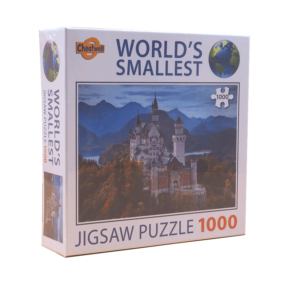 sticky A világ legkisebb kirakósa - Neuschwanstein kastély puzzle, 1000 db-os