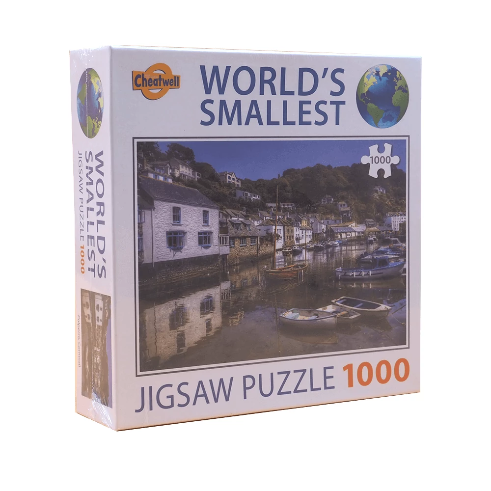 sticky A világ legkisebb kirakósa - Polperro puzzle, 1000 db-os