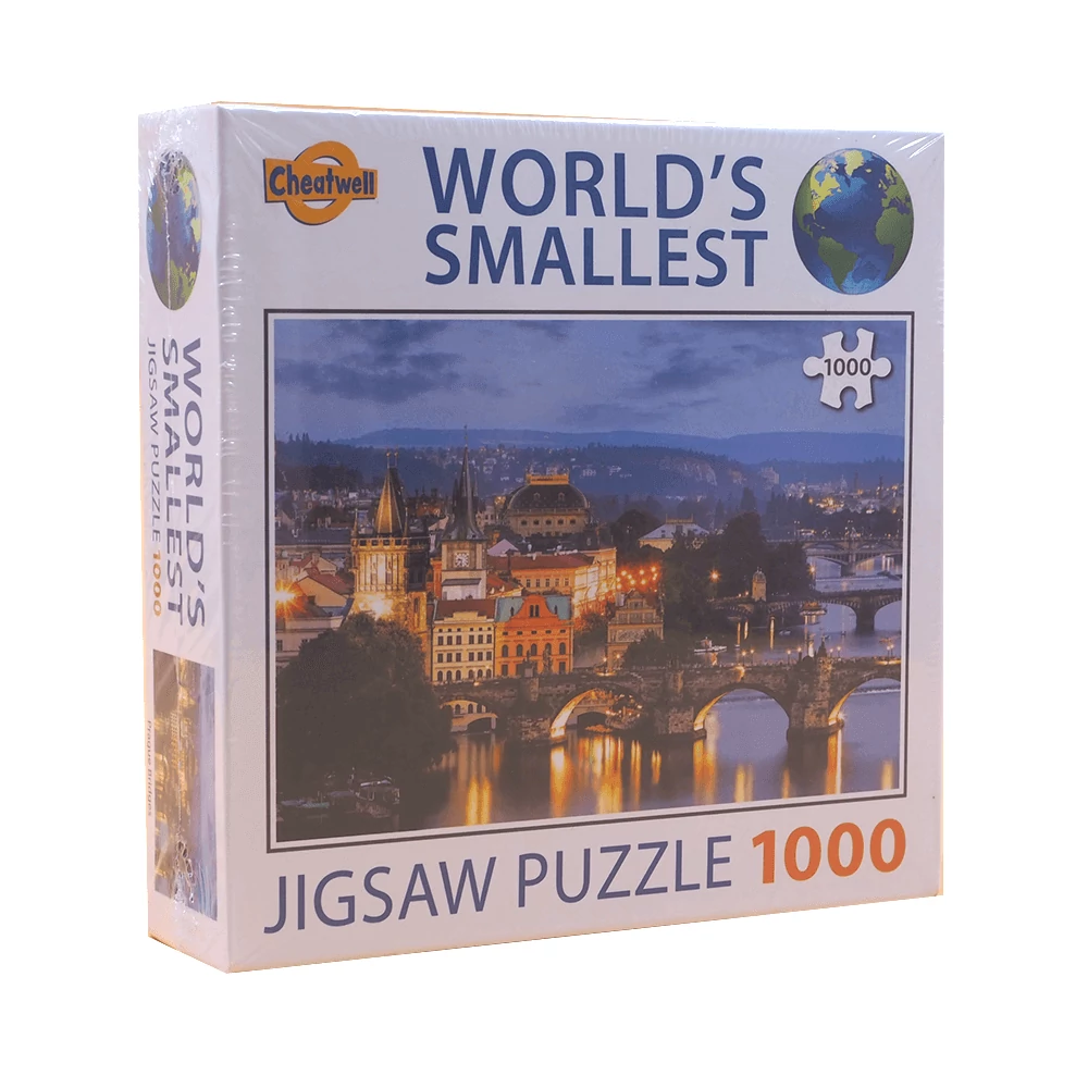 sticky A világ legkisebb kirakósa - Prága hídjai puzzle, 1000 db-os