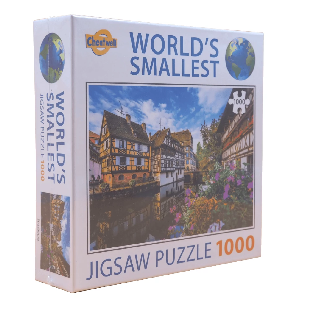 sticky A világ legkisebb kirakósa - Strassbourg puzzle, 1000 db-os