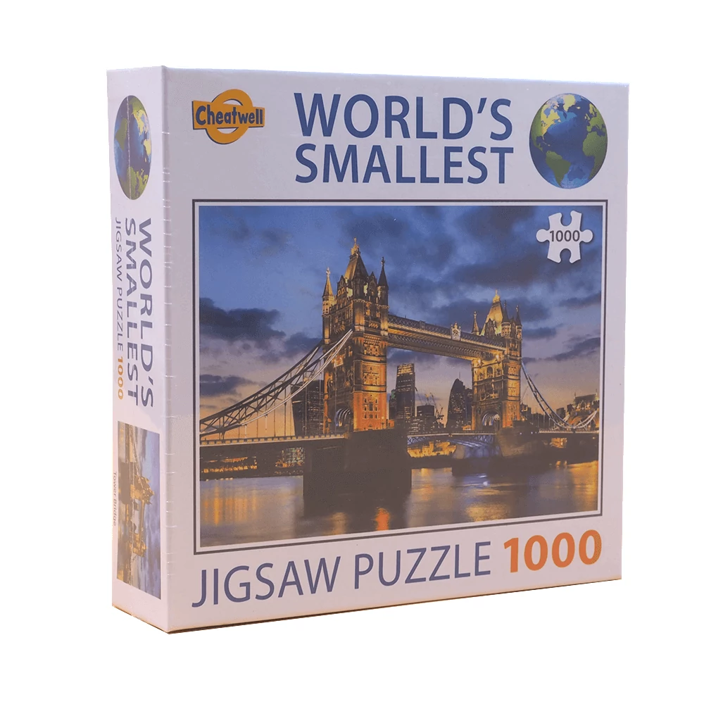 sticky A világ legkisebb kirakósa - Tower híd puzzle, 1000 db-os