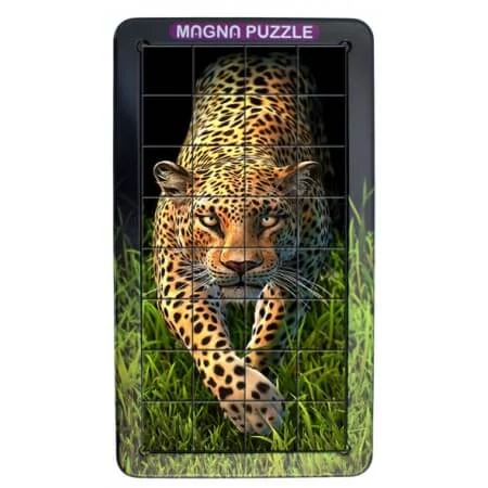 sticky 3D Magna Portraits puzzle - leopárd