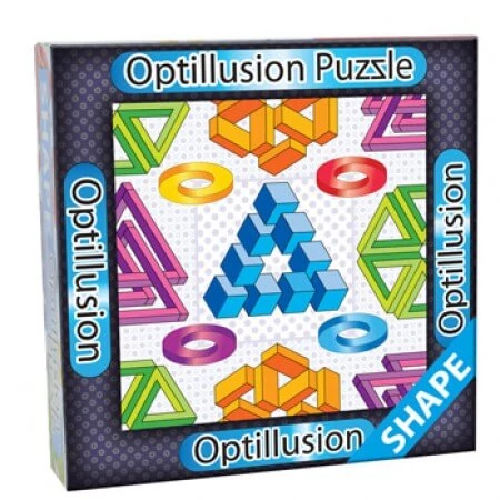 sticky 3D Optillusion Tile Puzzles Forma kirakó