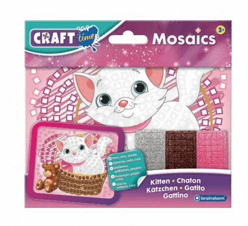 sticky Craft Time: Macska Mini mozaik