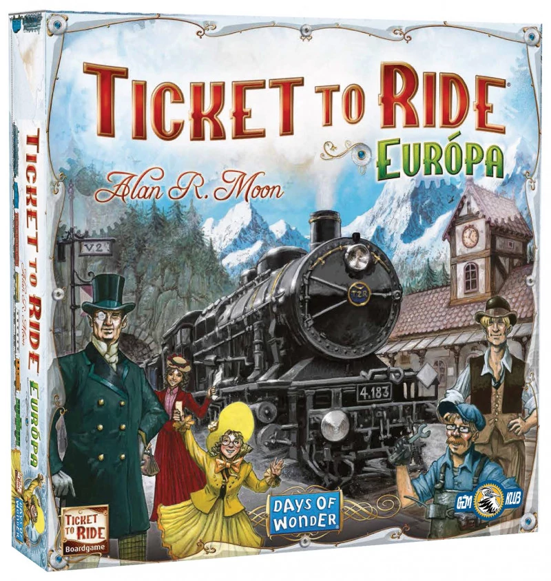 sticky Ticket to ride - Európa