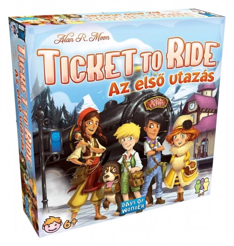 sticky Days of Wonder Ticket to ride Az első utazás társasjáték