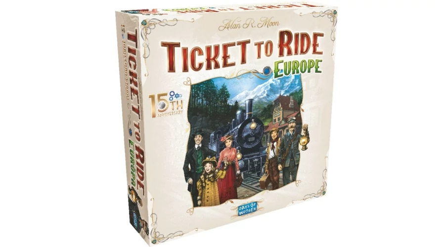 sticky Ticket to Ride Európa 15. jubileumi kiadás