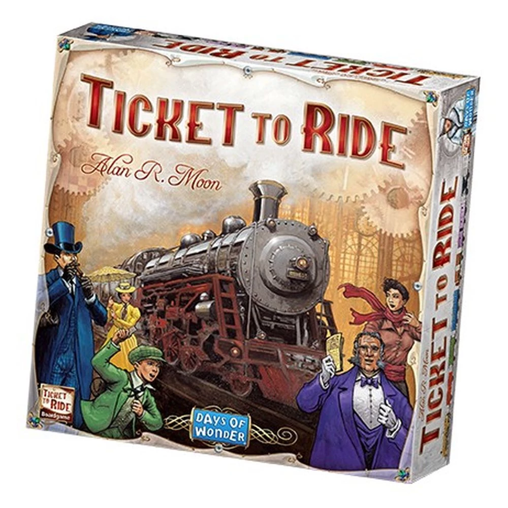 sticky Ticket To Ride USA, társasjáték, angol nyelvű