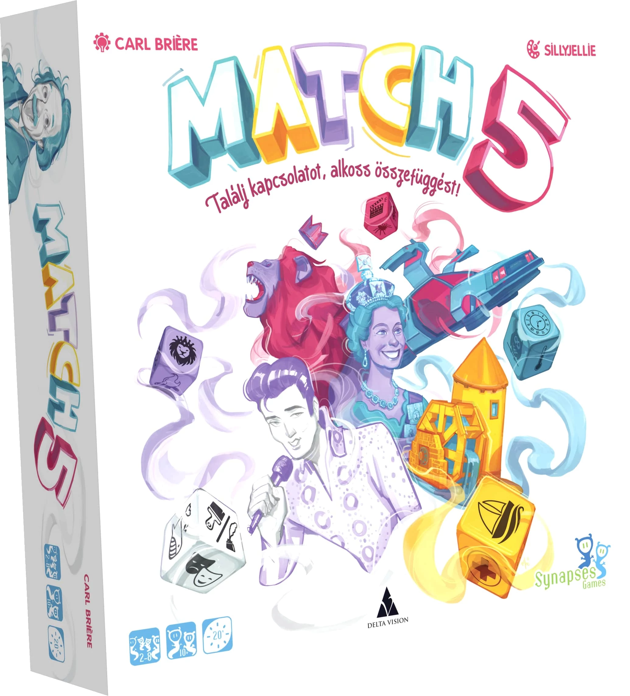 sticky Match 5 társasjáték magyar kiadás