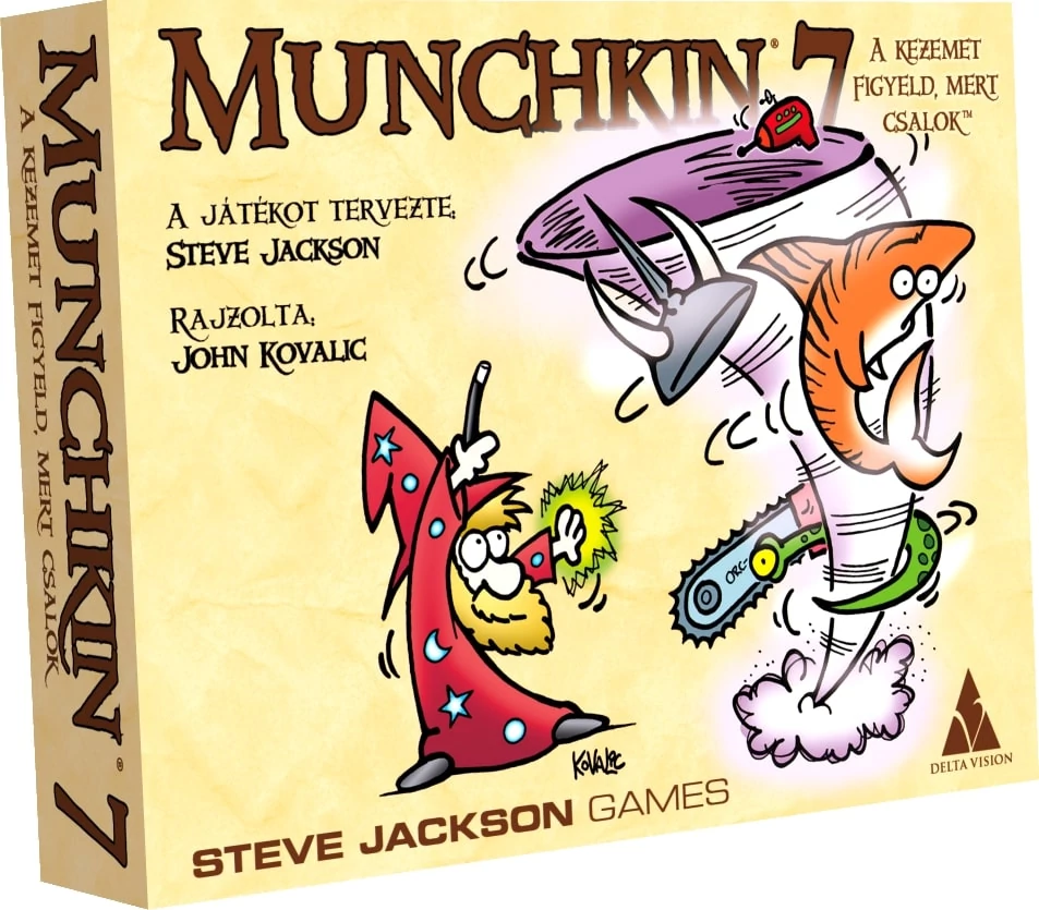 sticky Munchkin 7 - A kezemet figyeld mert csalok társasjáték kiegészítő