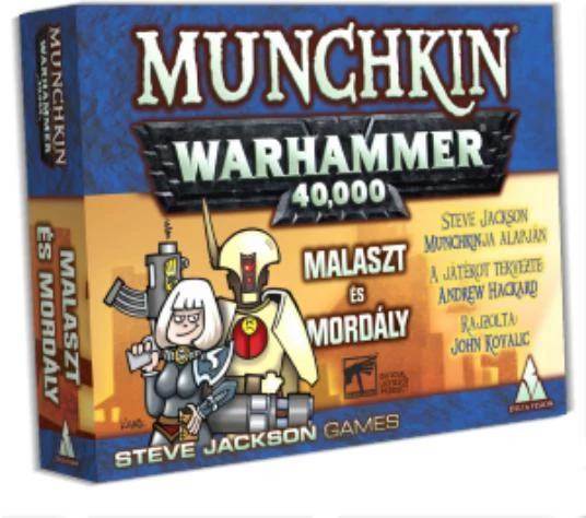 sticky Munchkin Warhammer 40000 - Malaszt és mordály