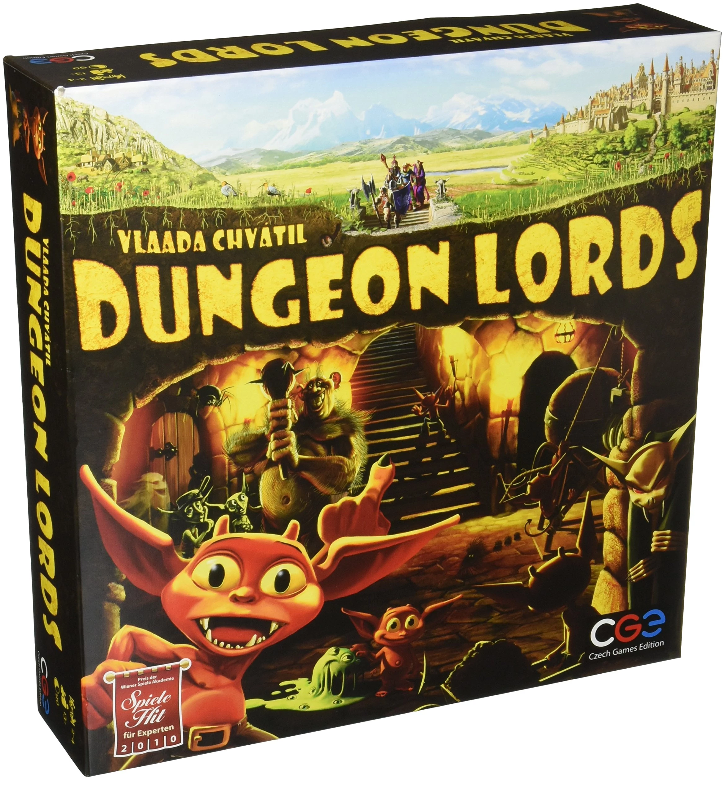 sticky Dungeon Lords társasjáték,  angol nyelvű