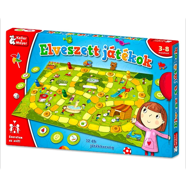 sticky Szeretem az ovit: Elveszett játékok társasjáték
