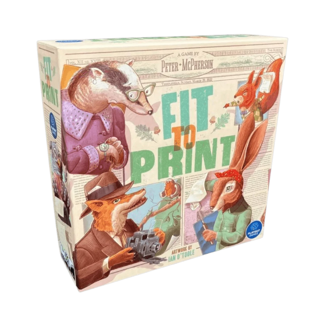 sticky Fit to Print társasjáték, angol nyelvű