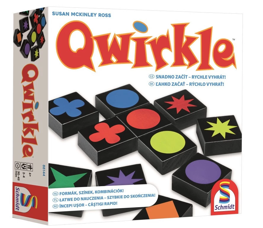 sticky Qwirkle - Formák, színek, kombinációk! társasjáték