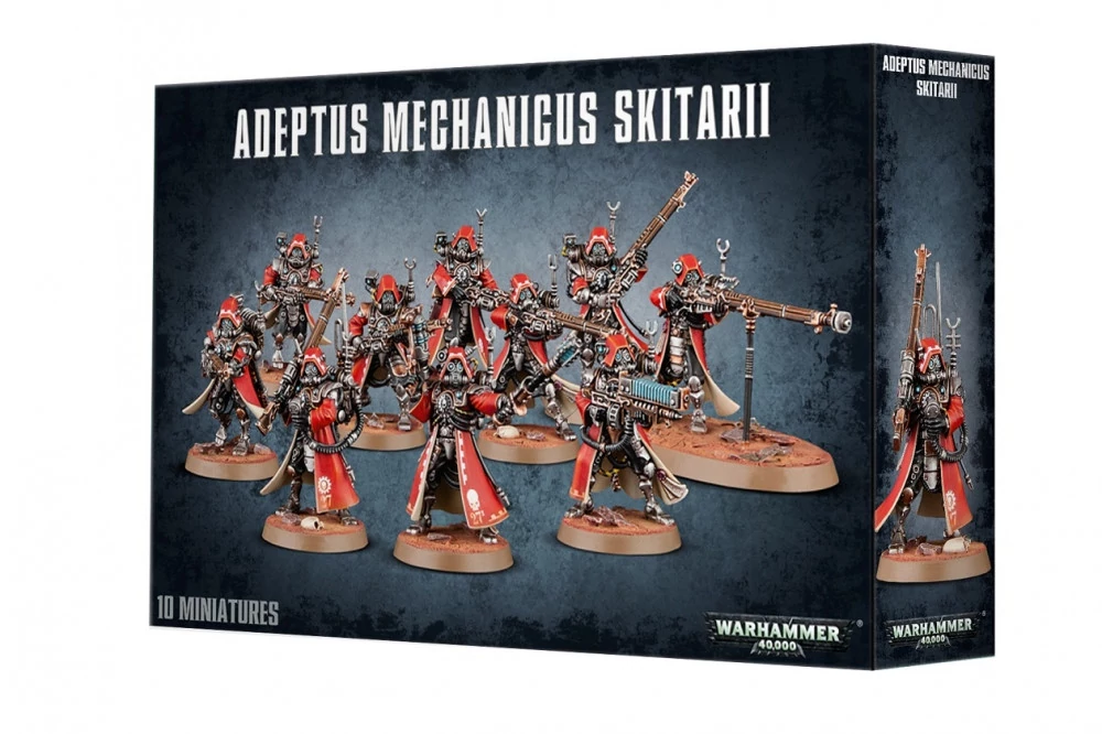 sticky Adeptus Mechanicus: Skitarii minifigurák