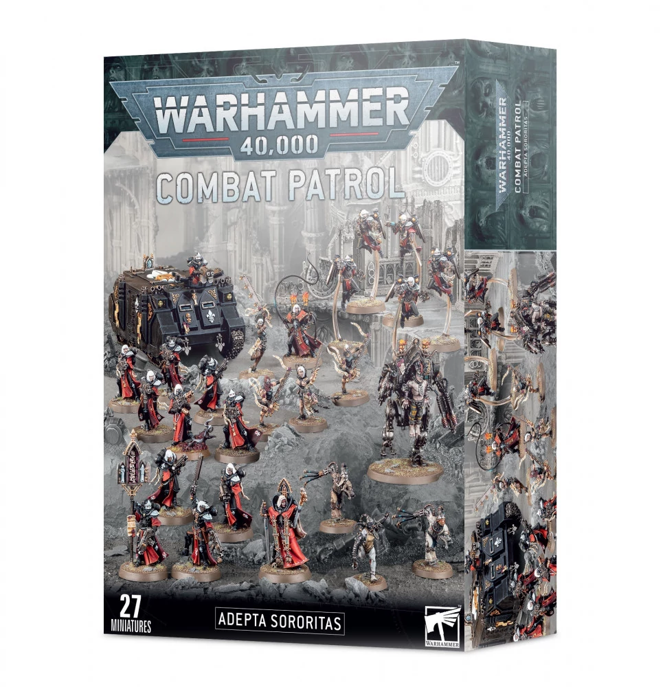 sticky Combat Patrol: Adepta Sororitas minifigurák