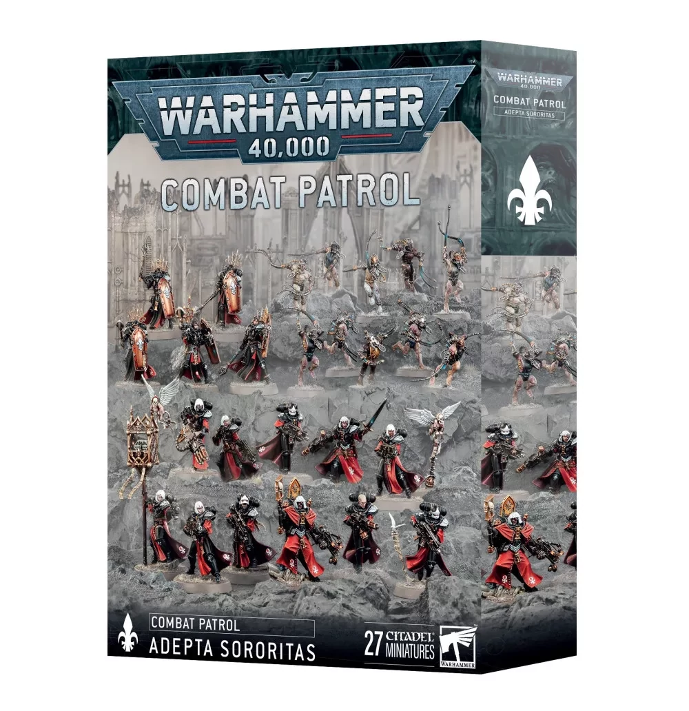 sticky Combat Patrol: Adepta Sororitas minifigurák