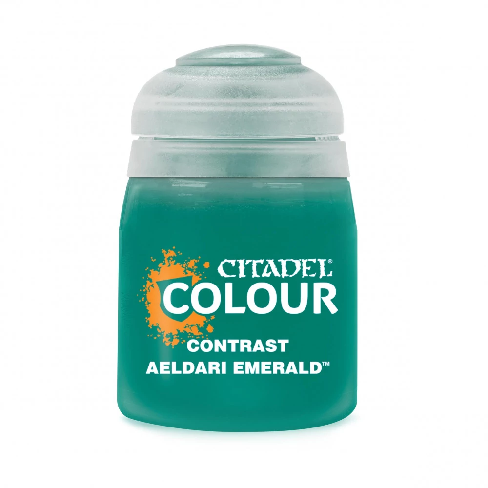 sticky Citadel festék Contrast: Aeldari Emerald 18 ml