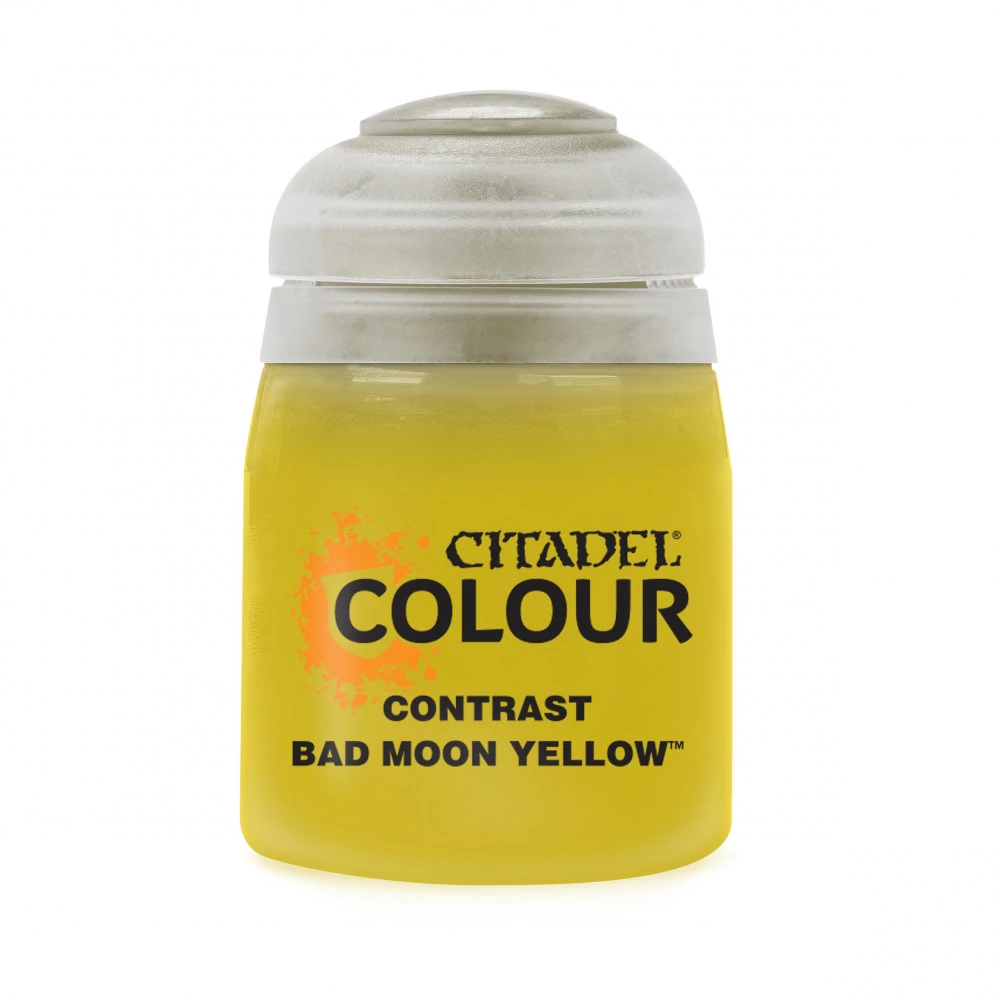 sticky Citadel festék Contrast: Bad moon yellow 18 ml