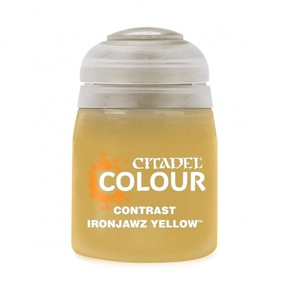 sticky Citadel festék Contrast: Ironjawz yellow 18 ml