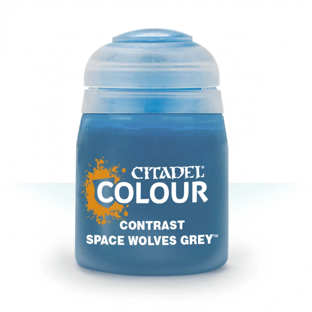 sticky Citadel festék Contrast: Space wolves grey 18 ml