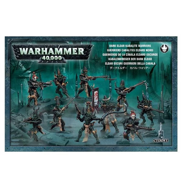 sticky Drukhari Kabalite Warriors minifigurák