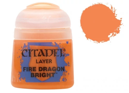 sticky Citadel festék Layer: Fire Dragon bright 12 ml