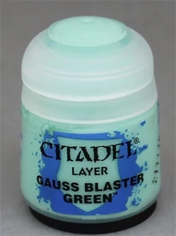 sticky Citadel festék Layer: Gauss blaster green 12 ml