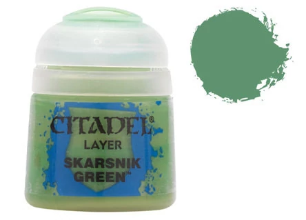 sticky Citadel festék Layer: Skarsnik green 12 ml