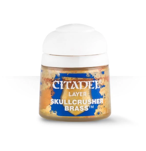 sticky Citadel festék Layer: Skullcrusher brass 12 ml